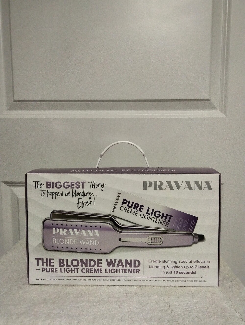 BRAND NEW Pravana Blonde Wand Styling Tool - Complete Kit